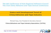 Status and Development Trend of China Adhesive and Tape ...asia-adhesive.org/images/china.pdf · standards for building coatings, limiting the use of volatile organic compounds (VOCs)