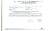 scan0003 - SoMa...SOMA TEXTILES & INDUSTRIES LTD. A GOVT. RECOGNISED EXPORT HOUSE CIN : L51909WB1940PLC010070 RE-GD OFFICE : 2, RED CROSS PLACE, KOLKATA - 700 001, INDIA TEL : (033)