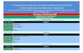 6th International Conference on Radiation Medicine ...radmed.org/ICRM2020 Scientific Program DRAFT.pdf · General Medical Physics Review ... medical physicists Radiation Safety Course