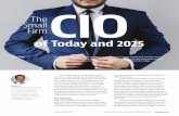 CIO · The CIO Today Today, CIOs typically oversee a broad, complex department that touches on every other department, function, practice area and location. The CIO’s primary role