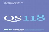 NICE quality standard for food allergy (QS118) QS118 NIC… · NICE quality standard for food allergy (QS118) NICE approved the reproduction of its content for this booklet. The production