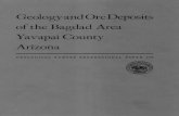 Geology and Ore Deposits of the Bagdad Area Yavapai County ... Geology and Ore Deposits of the Bagdad