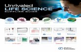 Unrivaled life sCienCe - Fisher Scientific · biology Protein biology ChroMatograPhy antibodies Supplier Guide Unrivaled life sCienCe . 5 PRIME • DNA Purification Products • PCR