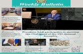 Weekly Bulletin...reassured Al-Alimi and Taha about his health conditions. President Hadi receives his advisers, Al-Alimi, Taha ffffi Weel ulletin 4 Weel ulletine By Information Attache