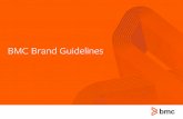 BMC Brand Guidelines · When using the original logo, white is the preferred background color. Use the reversed version when placing the logo over dark backgrounds. The logo may be