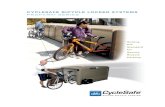 CYCLESAFE BICYCLE LOCKER SYSTEMS · Perforated metal can be specified to limit visibility into the lockers. VT – View-Thru combines both the door view window, side panels and interior