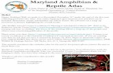 Maryland Amphibian & Reptile AtlasMaryland Amphibian and Reptile Atlas very successful. County Coordinators, thank you for ... You may also choose to enter the total survey hours.