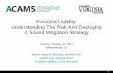 Personal Liability: Understanding The Risk And Deploying A ...files.acams.org/pdfs/2017/ACAMS-Virginia-Personal-Liability-Presentation.pdfWills defended himself by stating that the