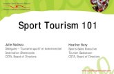 Sport Tourism 101 · To promote Canada as a preferred host for international sport events. • The CSTA promotes a planned, coordinated and strategic approach to event hosting. Industry
