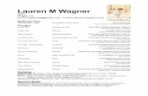 Lauren M Wagner - Resume 5-9-2017laurenmwagner.com/.../02/Lauren-M-Wagner-Resume-3.pdf · Andrew Glant-Linden WHITE PLAINS PERFORMING ARTS CENTER Jeremy Quinn, Lexie Fennel Frare