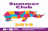 ROM Summer Club 2017€¦ · and research of our world-class museum. The ROM’s fascinating galleries, authentic objects and outstanding professional staff guarantee an unforgettable