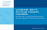 2017 UCEAP Annual Health Update - University of California ...eap.ucop.edu/.../1718/annual_health_update.pdf · UCEAP 2017 Annual Health Update 3 UCEAP Online Travel Course (OTC)