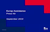 Presentation Title Arial Bold 33/35pt - Europ Assistance · 2019-10-03 · TRENDS •Digital Roadside Assistance: a multichannel service via web, chatbot and virtual assistance. •