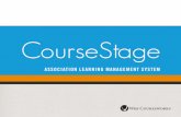 CourseStage - Web Courseworks...CourseStage, a highly interoperable system. Webinars Use the webinar platforms you already know and love. Whether it’s WebEx™, Adobe™, GoToMeeting™
