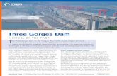 A moDel of the PAst T - International Rivers · 2019-12-18 · China’s Three gorges Dam: a moDel of The pasT projeCT basiCs Construction on the Three Gorges Dam began in 1994, and