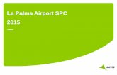La Palma Airport SPC 2015 - Palma Airport 2015.pdf Canary Islands La Palma Airport SPC Aena Spanish
