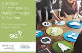 Why Digital Transformation is a Strategic Imperative for ... · Strategic Imperative for Your Firm ROG + Growth & Ownership Strategies Conference. ... self-service through Dynamics