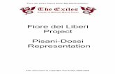 Fiore dei Liberi Project Pisani-Dossi Representation PD MS... · 2006-01-04 · Fiore dei Liberi Pisani Dossi MS Representation This document is copyright The Exiles 2005-2006 This
