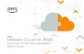EBOOK: VMware Cloud on AWS - Zivaro Website Downloads/AWS...With VMware Cloud on AWS, you can run VMware’s compute, storage, and network virtualization solutions directly on the