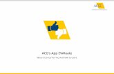 ACG's App EVAluate · ©ACG 2018 | EVAluate | 05.10.2018 | Seite: 10 How The Poll Works You may resume the poll by tapping "Poll Active" in the headline. To close the poll, choose