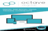 DIGITAL AND SOCIAL MEDIA TRAINING WORKSHOPS · 028 9059 5907 TWITTER WORKSHOP Workshop Overview Twitter is the second most popular social media network in the UK and Ire-land. Our