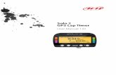 Solo 2 GPS Lap Timer - aim-sportline.com · Solo 2 can anyway be powered by a 12V, not stabilized, external power source. n support for roll-bar: X46KSTG00 n support for generic tube: