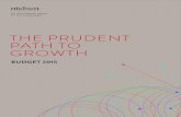 THE PRUDENT PATH TO GROWTH - Nielsen€¦ · the prudent path to growth . adrian terron . executive director nielsen india. budget 2015 shows a more mature stance and a leaning towards