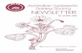 BotaVl~ SoCiet~ NEWSLETTER · Darwin Mr Clyde Dunlop Townsville Dr Betsy Jackes Affiliated Society: Papua New Guinea Botanical Society ... x 0.9-1.16 1.2-1.9(1.5) (1.0) loamy or sandy