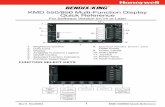 KMD 550/850 Multi-Function Display Quick Reference Quick Reference.pdf · Rev 5 Nov/2004 1 KMD 550/850 Quick Reference B KMD 550/850 Multi-Function Display Quick Reference For Software