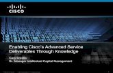 Enabling Cisco’s Advanced Service Deliverables Through ... Conference 2010... · Enabling Cisco’s Advanced Service Deliverables Through Knowledge. ... Enabling Cisco’s Advanced