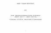 MID-TERM REPORT OF THE TRANSFORMATION AGENDA (MAY … · 1 mid-term report of the transformation agenda (may 2011 – may 2013) taking stock, moving forwardFile Size: 4MBPage Count: