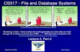 CS317 - File and Database Systemsmercury.pr.erau.edu/~siewerts/cs317/documents/Lectures/... · 2018-09-27 · CS317 - File and Database Systems Lecture 5, Part-2 ... Data Centers