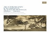 AUSTRALIAN ETCHINGS & ENGRAVINGSAUSTRALIAN ETCHINGS & ENGRAVINGS 1880s – 1930s FROM THE GALLERY’S COLLECTION 3 made in a triumphant celebration of the progress of a modern nation,