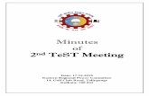 Minutes of nd TeST Meeting - ERPCerpc.gov.in/wp-content/uploads/2019/12/Minutes-2nd-TeST-meeting.pdfMinutes of 2nd TeST meeting Page 1 of 20 EASTERN REGIONAL POWER COMMITTEE MINUTES