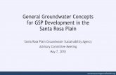 General Groundwater Concepts for GSP Development in the ...santarosaplaingroundwater.org/wp-content/uploads/5-7-18-Groundw… · General Groundwater Concepts for GSP Development in