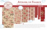 November Delivery - modafabrics.com · and twills by including them in her collections. The six Atelier towelings would be at home in any French kitchen, and the ten woven twills