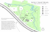 Wolf Trap Trail map€¦ · WOLF TRAP TRAIL (Approximately 2.5 mile loop) We’re more than just a world-class concert venue.... Find the music of nature! Wolf Trap National Park
