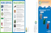 moRE SERVICES VALUE SERVICES - Waste Management · VALUE SERVICES All services on this ... and remodeling, home and garage cleanup, concrete and stone work, and roofing. ... Help