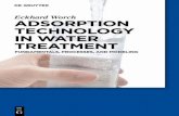 Adsorption Technology in Water Treatment · the conventional application in drinking water treatment, have been added in recent decades, such as groundwater remediation or enhanced