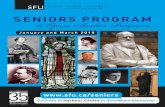 seniors program & Opera Studies Program · VISUAL ANTHROPOLOGY 4 Wednesdays, 11:30–1:50, January 6–27 SCFC 513 | Room 1415 | Fee: $78 Anthropologists and many other academics