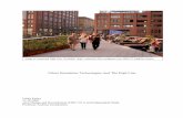 Urban Simulation Technologies And The High Line · iterations of drawings to highlight information, full-scale mock-ups, material boards, life-like renderings, simulated walk-throughs