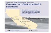 California High-Speed Rail Authority Fresno to Bakersfield ...€¦ · Train (HS System (Project). The Final Project EIR/EIS satisfies the requirements of National Environmental Policy