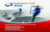 DECENTRALIZED LUBRICATION SYSTEM · Multi-point automatic lubrication system, with adjustable flow, suitable for one or several lubricants simultaneously Dosing pump powered by compressed