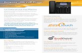 Sangoma s300 VoIP Phone - Avanzada 7 · The Sangoma s300 is a full feature set phone with two Session Initiation Protocol (SIP) accounts at a competitive entry-level price point.