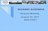 BOARD AGENDA - edl...3. PUBLIC COMMENT/COMMUNICATIONS Please submit public comment forms prior to start of meeting at 5:30 p.m. Per Board Policy #9323, three (3) minutes may be allotted
