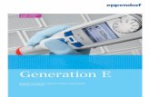 Generation E - Eppendorf€¦ · Customer Testimonials The Repeater/Combitip positive-displacement principle: > Allows high-precision dispens-ing regardless of the physical properties