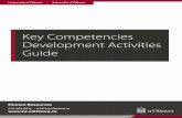 Key Competencies Development Activities Guidedoc.hr.uottawa.ca/systems/process/halogen/dev_des... · Human Resources' Centre for Organizational Development and Learning offers various