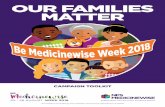 OUR FAMILIES MATTER - NPS MedicineWise · SOCIAL MEDIA GUIDE BE MEDICINEWISE WEEK 20–26 AUGUST 2018 THEME: OUR FAMILIES MATTER SUPPORT THE CAMPAIGN ON SOCIAL MEDIA Use the suggested