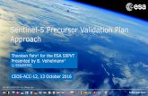 Sentinel-5 Precursor Validation Plan Approachceos.org/document_management/Virtual_Constellations... · ESA UNCLASSIFIED - For Official Use Sentinel-5 Precursor Validation Plan Approach