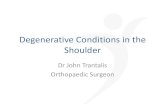 Degenerative Conditions in the Shouldershoulderandelbow.com.au/images/students/Dr_Trantalis... · 2016-09-10 · Dislocation – Shoulder Injury Leading to Loss of Ability ... Acromioclavicular